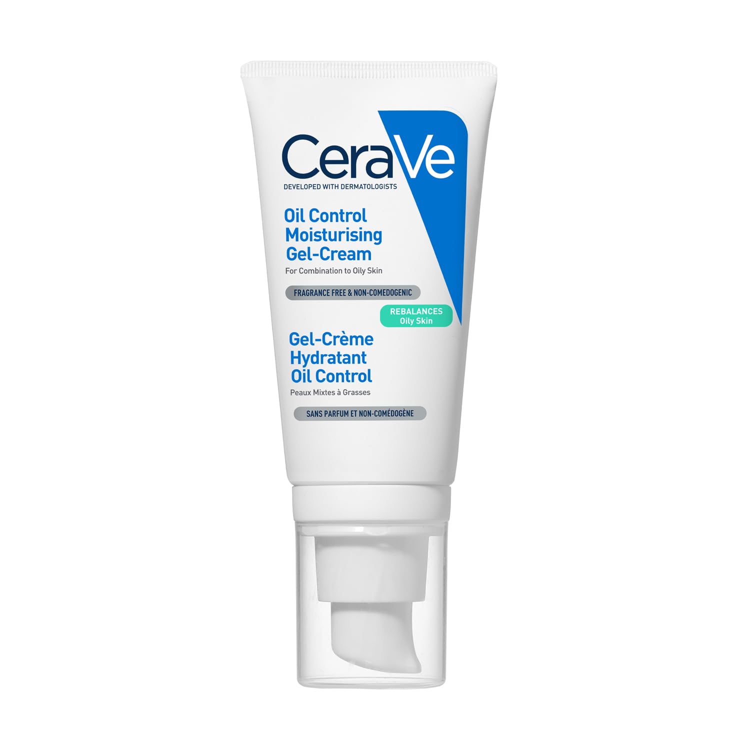 CeraVe Oil Control Gel Cream lightweight Moisturizer for Oily & Combination Skin with Ceramides, Hyaluronic Acid & Niacinamide | Dermatologist Recommended (52ml)