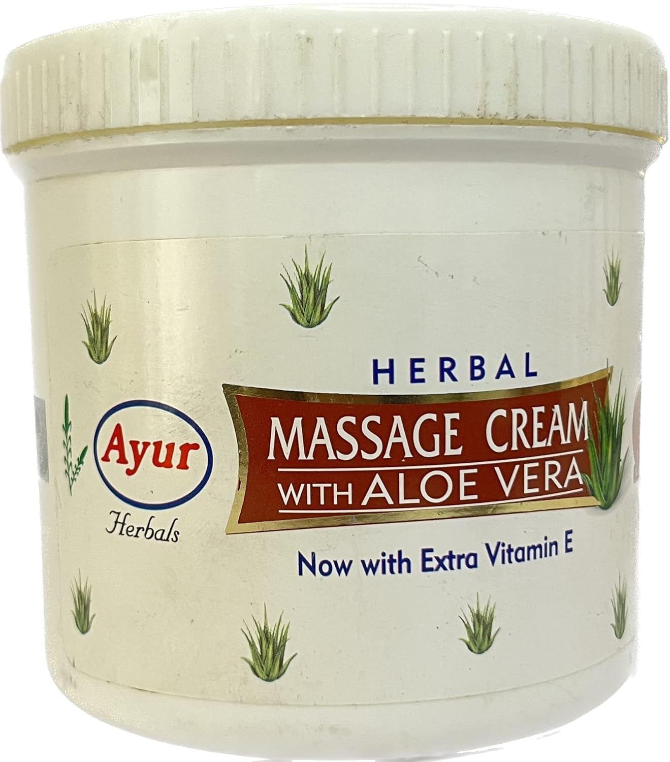 Ayur Herbals MASSAGE CREAM With Aloe Vera (500ml)