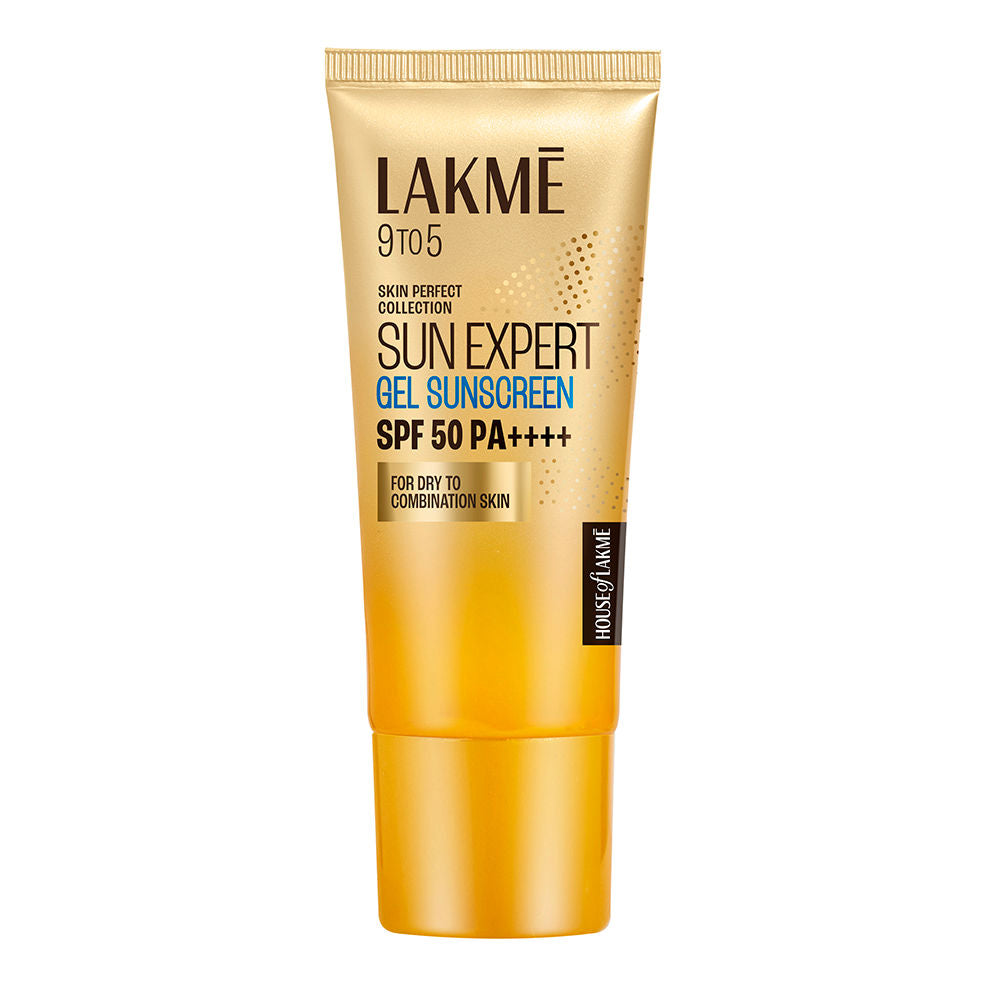 Lakme Sunscreen Gel SPF 50 PA+++Niacinamide, Water Light, For Normal To Oily Skin,No White Cast