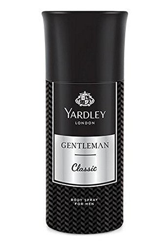 Yardley Deodorant Body Spray for Men, 150ml (Pack of 3) - Gold, Elegance and Gentleman