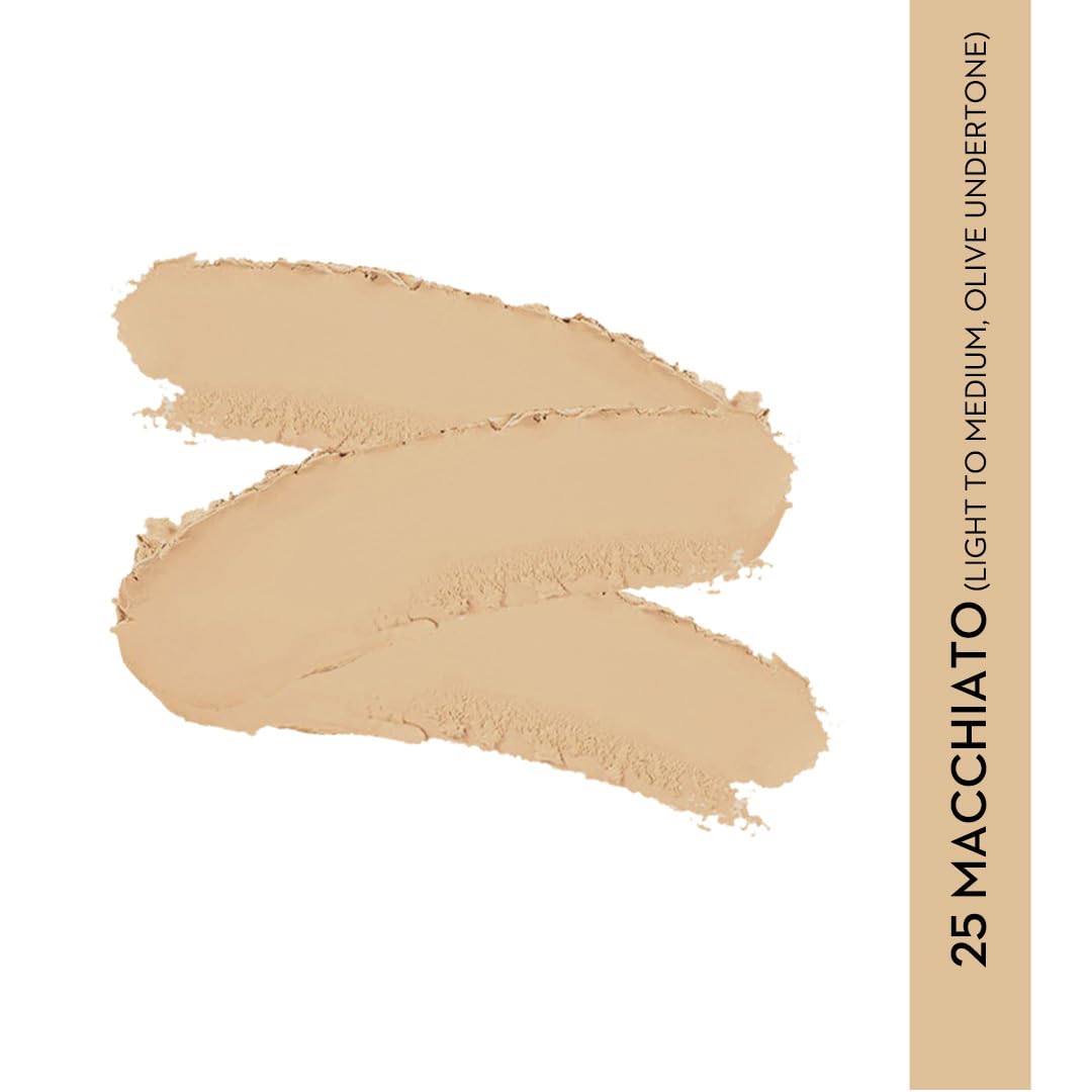 SUGAR Cosmetics Ace Of Face Matte Foundation Stick with In-Built Brush | For All Skin type,Lasts 24hrs | Full Coverage Foundation for Women | 12gm - 25 Macchiato
