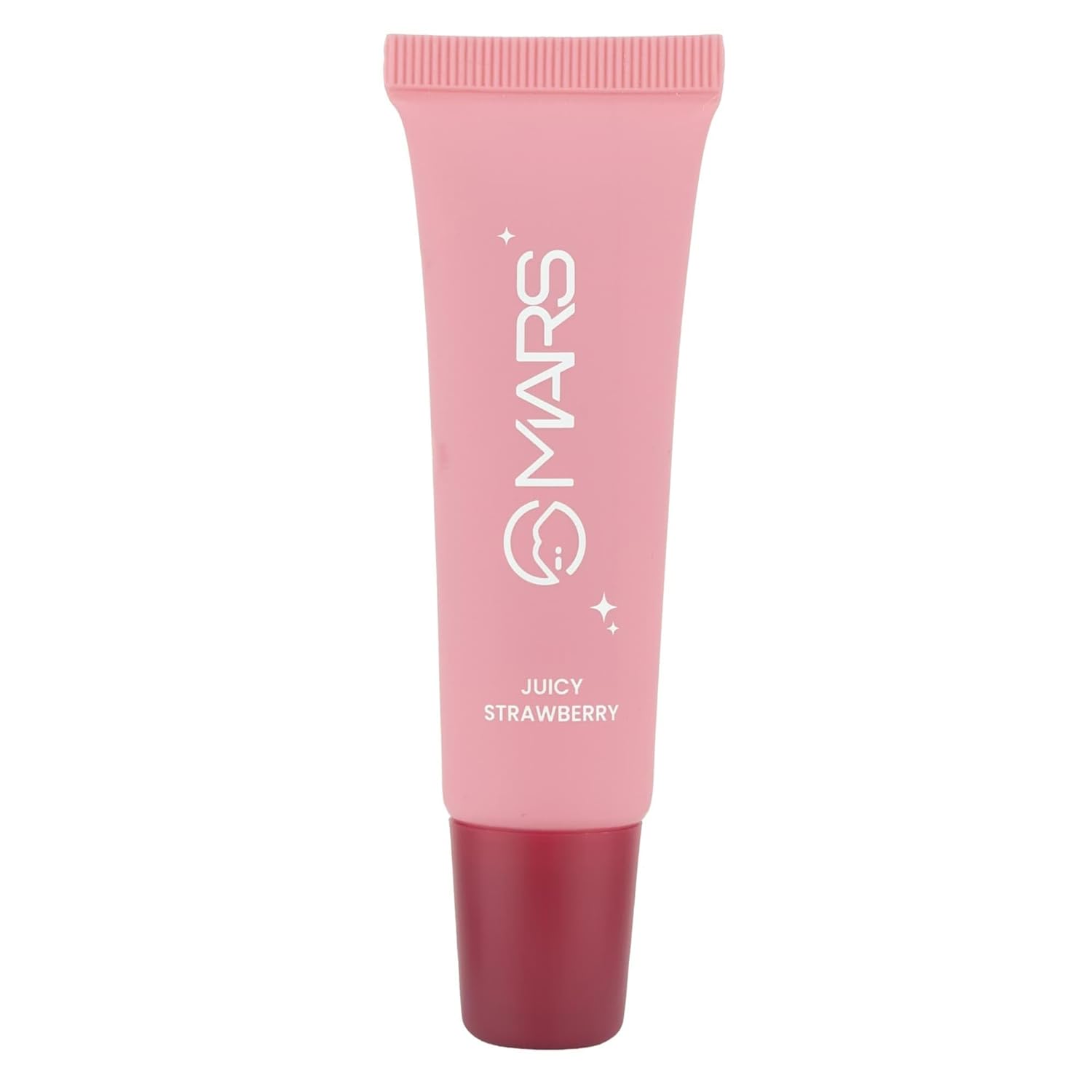 MARS Lippy Top Hydrating Lip Gel (10ml) (02-JUICY STRAWBERRY) | Nourished With Vitamin-E & Shea Butter | Long Lasting Hydration | Glossy Finish | Easy to Apply