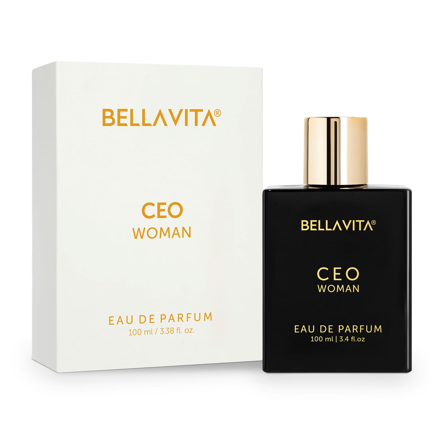 Bella Vita Luxury CEO Woman | Long Lasting Eau De Parfum 100ml Perfume | With Bergamot, Tonka & Vanilla | Premium, Woody & Fruity Fragrance Scent for Women