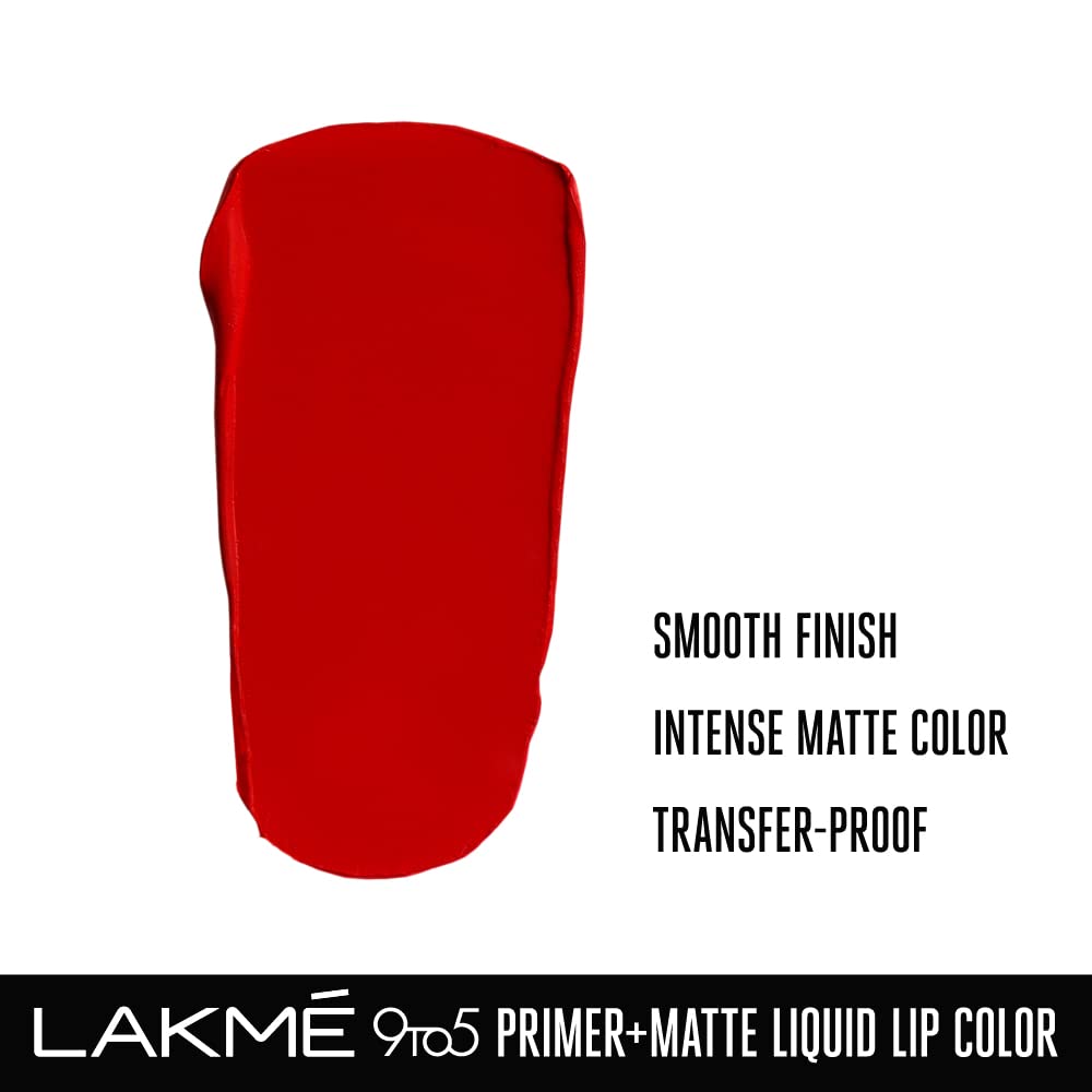 LAKMÉ Lip Color Driven Red (Matte)