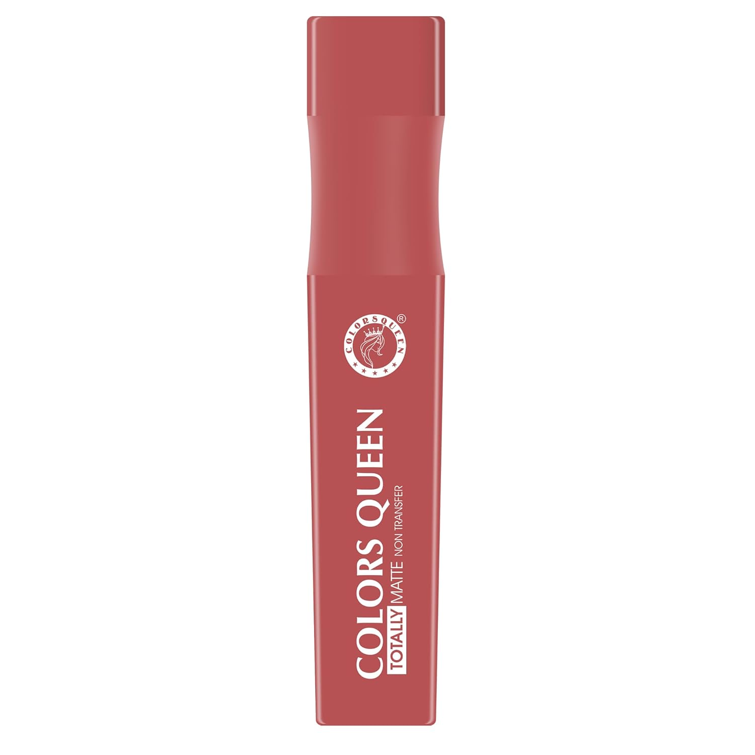 Colors Queen Totally Matte Liquid Lipstick | Intense Color Payoff, Lightweight & Comfortable, One Swipe Application | Long Lasting, Non Transfer Liquid Lipstick for Women (13 - Nude Frost, 7.5g)