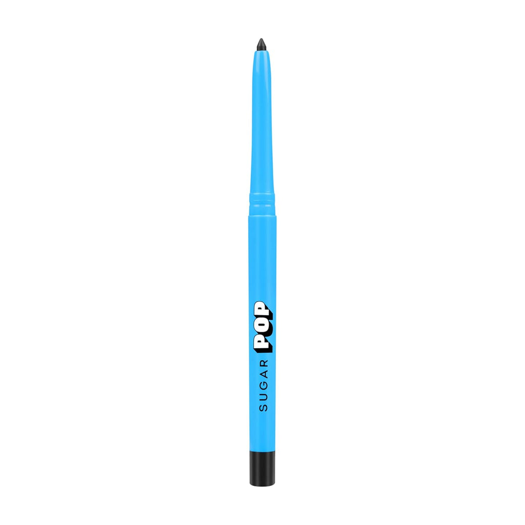 SUGAR POP Longwear Kajal | Vitamin E & Sunflower Seed | Smudge-proof | Long-lasting | Velvet Finish | 0.3gms - 01 Black