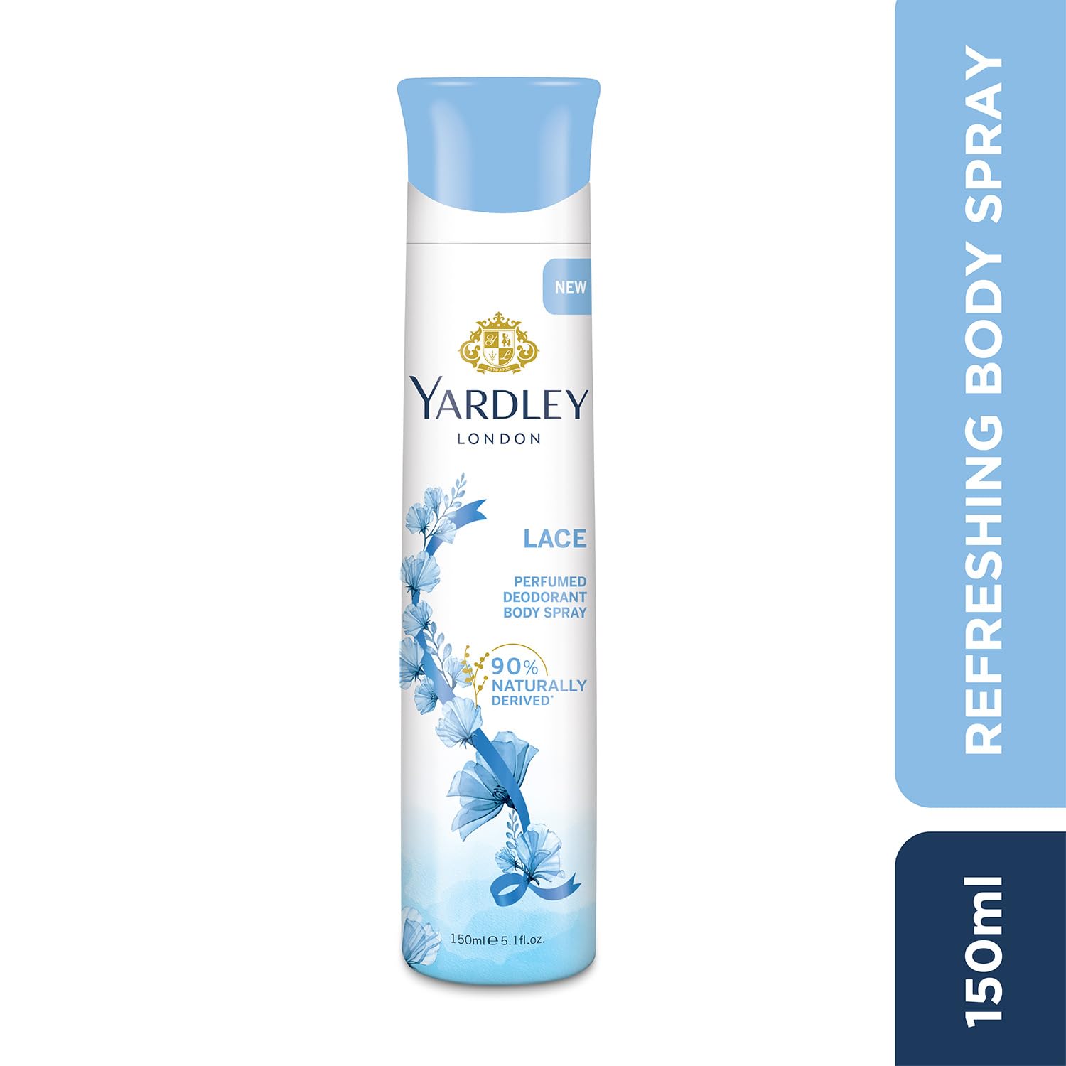 Yardley London Lace Perfumed Deo For Women, 150ml