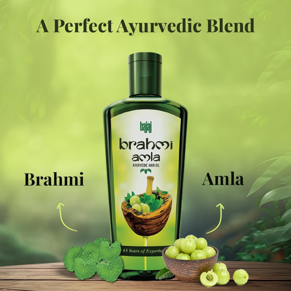 Bajaj Brahmi Amla Ayurvedic Hair Oil 300ml