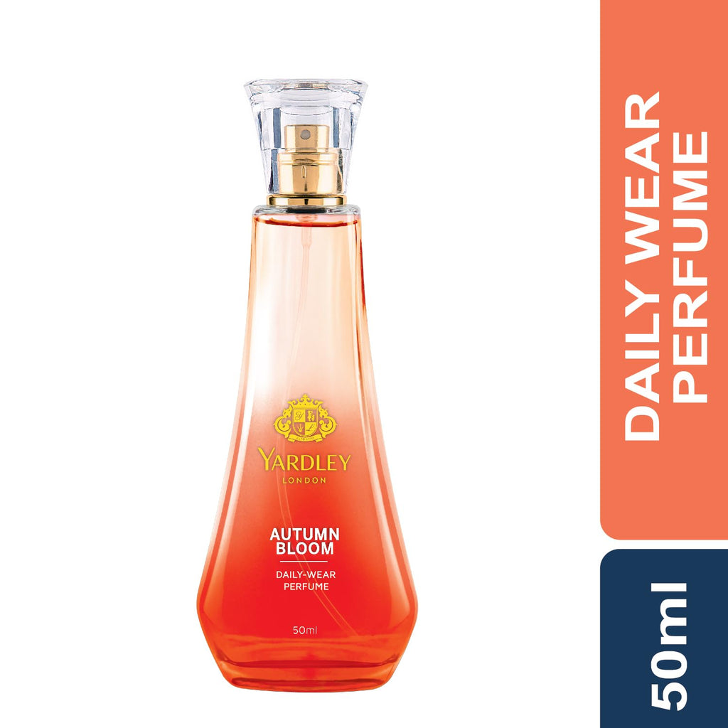 Yardley London Autumn Bloom Perfume| Floral Fruity Scent| 90% Naturally Derived| Plumeria & Orange Peony Perfume For Women| 50Ml - Spray