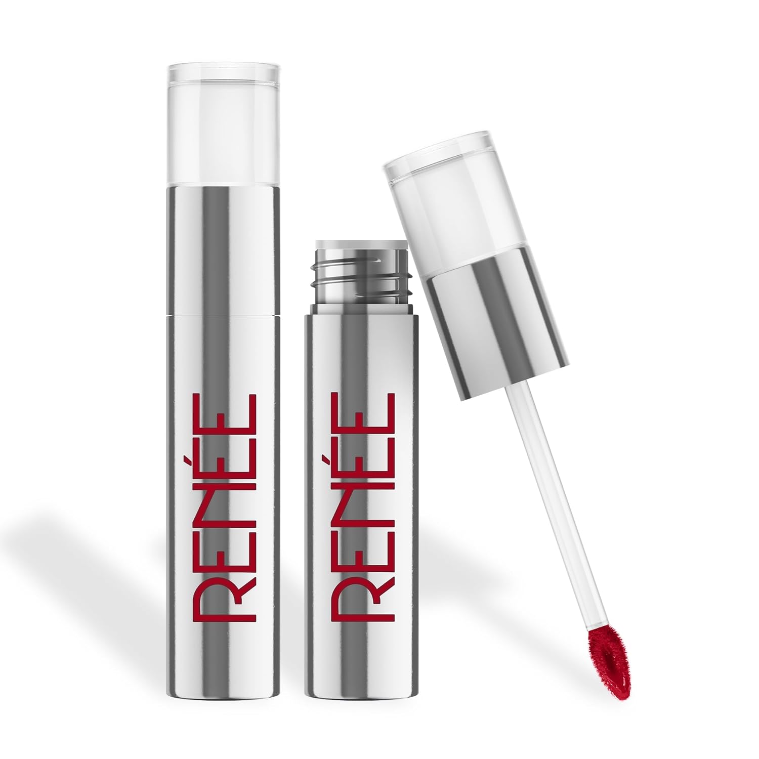 RENEE Gloss Stay Transfer-Proof Liquid Lip Color - Rosalia 3.5ml, Rich Intense Payoff High Pigment Super Glossy Finish, Waterproof, Smudge-proof, Lasts Up To 12 Hours, Enriched with Vitamin E & C