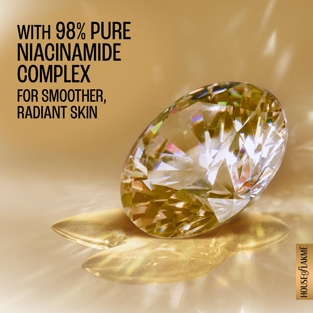 LAKMÉ Perfect Radiance Brightening Facewash With 98% Pure Niacinamide Complex | For Glowing Skin With Glycerin | Known To Reduce Pigmentation | 100Gm