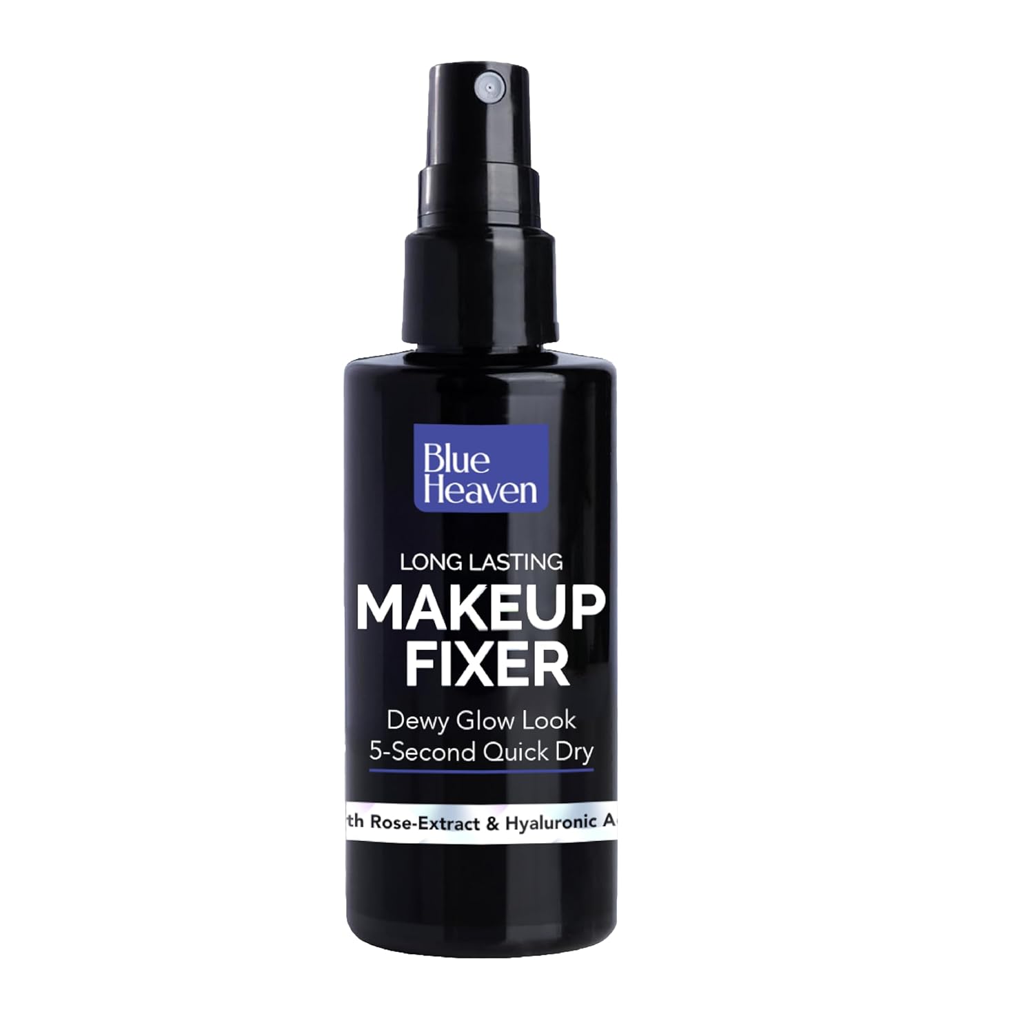 Blue Heaven Long-Lasting Makeup Fixer | Paraben Free & Sweat Proof | Infused with Vitamin E and Aloe Vera | Dewy Glow and Silk Matte Effect Setting Spray for Makeup | 60ml