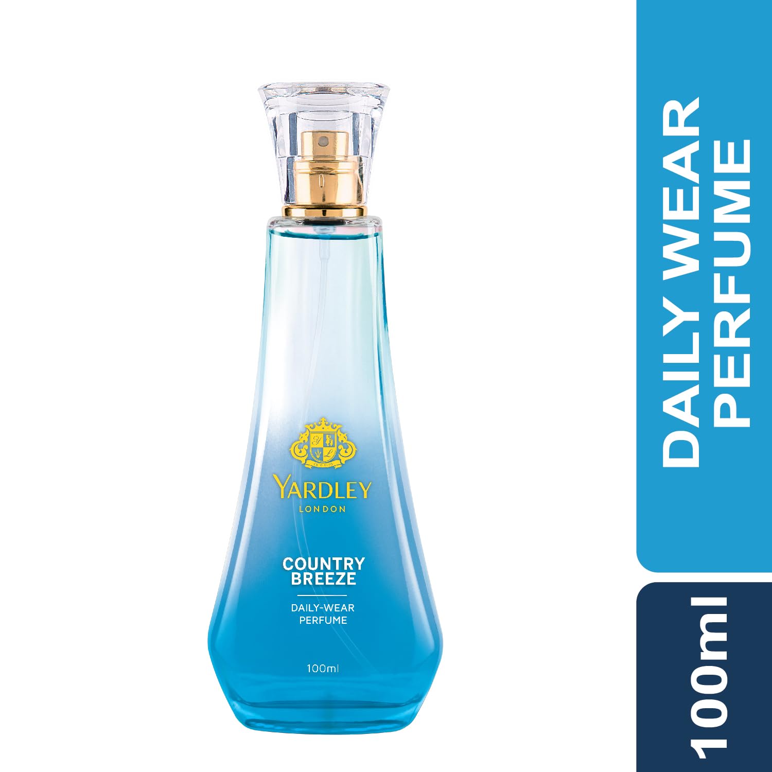 Yardley London Country Breeze Perfume Spray Floral Fruity Scent| 90% Naturally Derived| Verbena & Tulips Perfume For Women| 100Ml