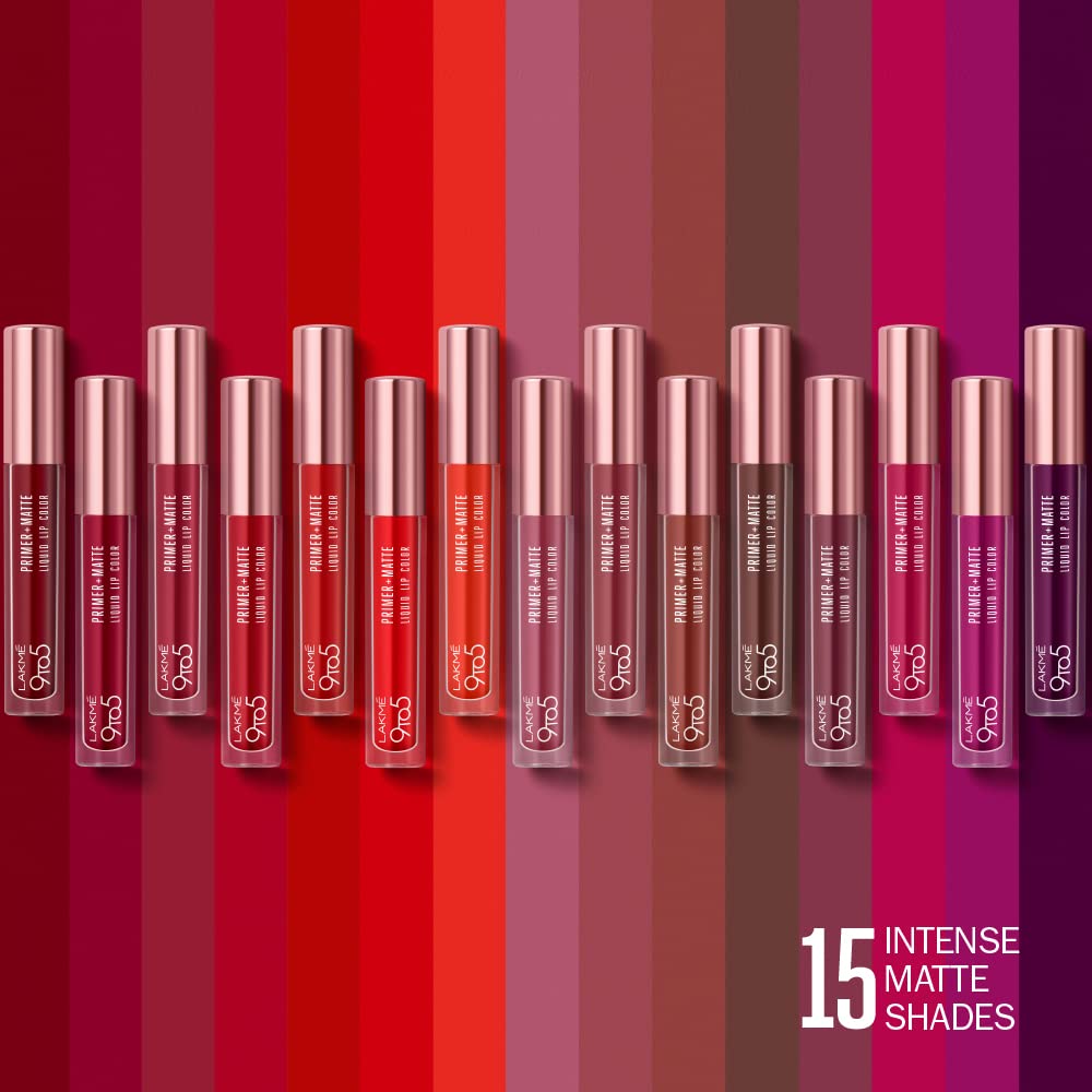 LAKMÉ Lip Color Driven Red (Matte)