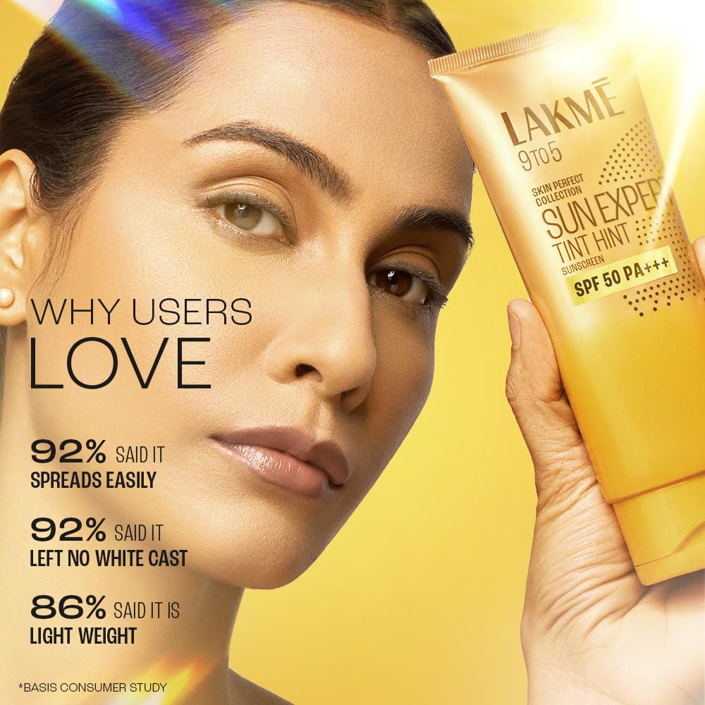Lakme Sun Expert Tinted Sunscreen 50 SPF, 50 g
