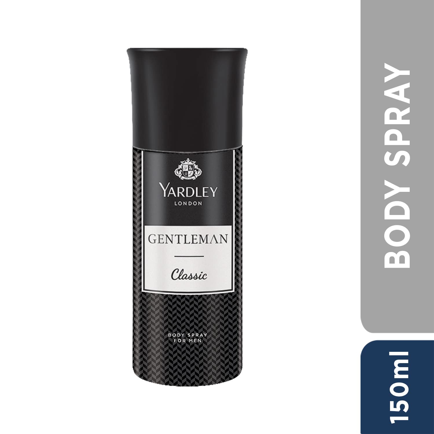 Yardley London Gentleman Classic Deodorant Body Spray For Men, 150ml