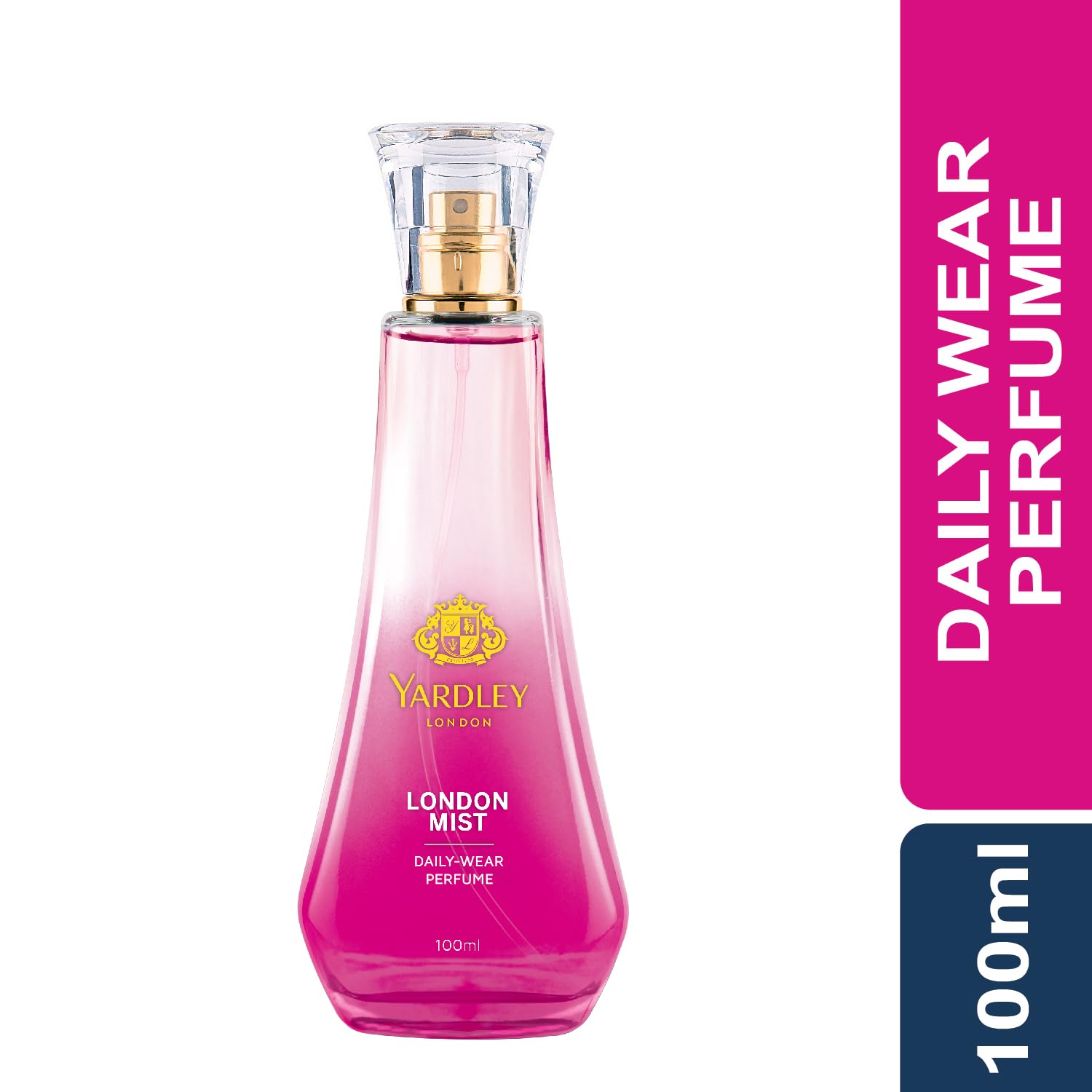 Yardley London London Mist Perfume| Floral & Ozonic Scent| 90% Naturally Derived| Orchid & Perfume for Women| 100ml
