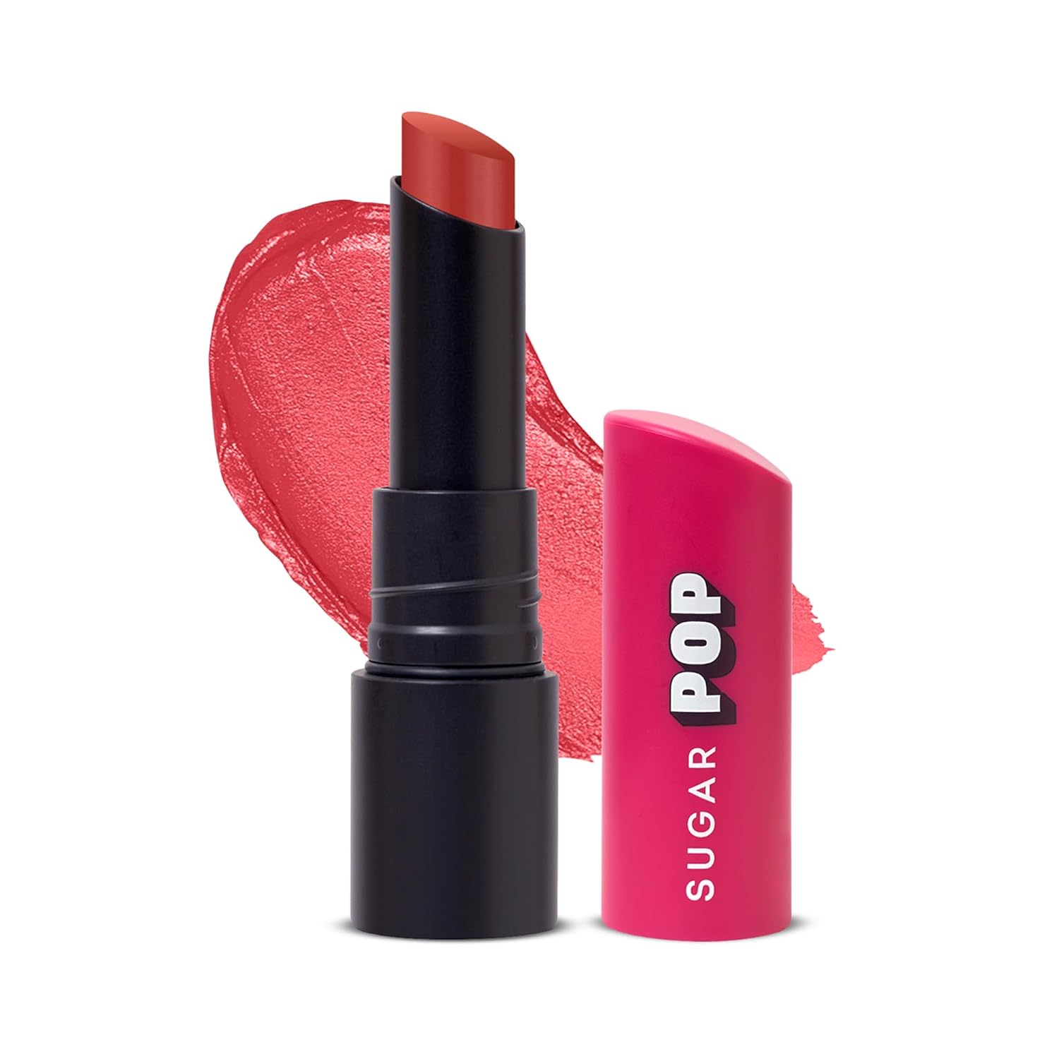 SUGAR POP Ultrastay Transferproof Lipstick | Vitamin E | 100% Transferproof - 03 Coral Delight