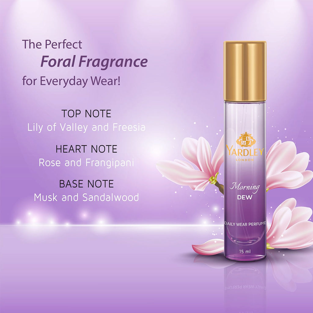 Yardley London Women Luxury Floral Liquid Perfume Gift Set, 15 ML