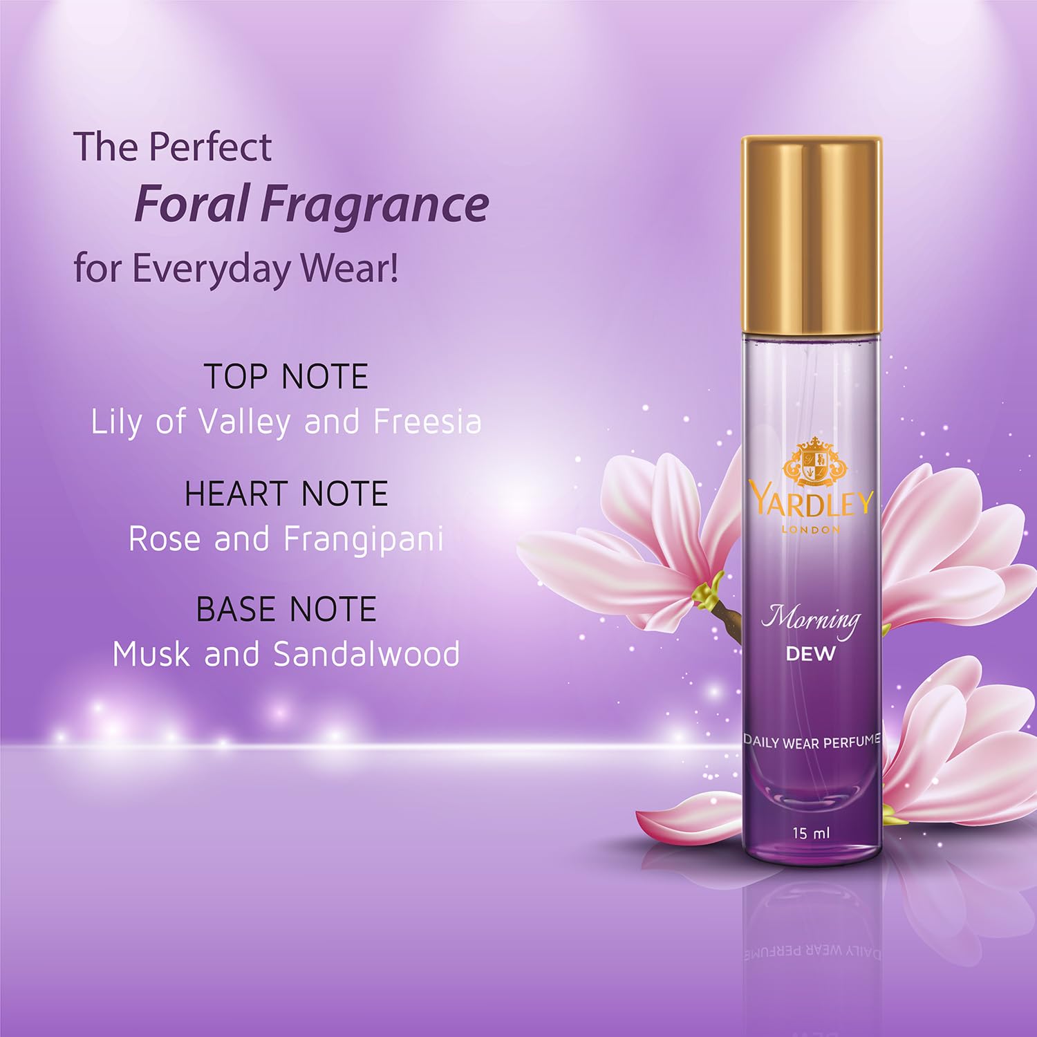 Yardley London Women Luxury Floral Liquid Perfume Gift Set, 15 ML