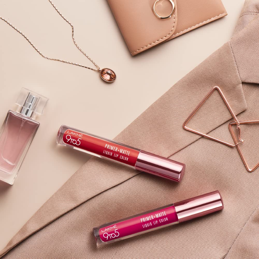 LAKMÉ Lip Color Driven Red (Matte)