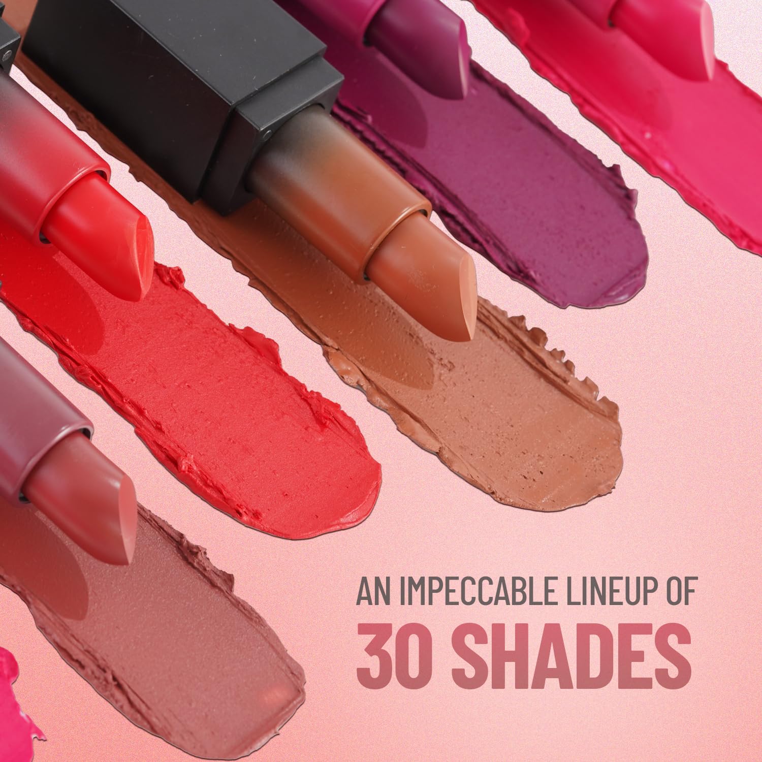 Swiss Beauty Hd Matte Pigmented Smudge Proof Lipstick | Creamy Matte Long Stay Lipstick | Hot Cherry, 3.4g
