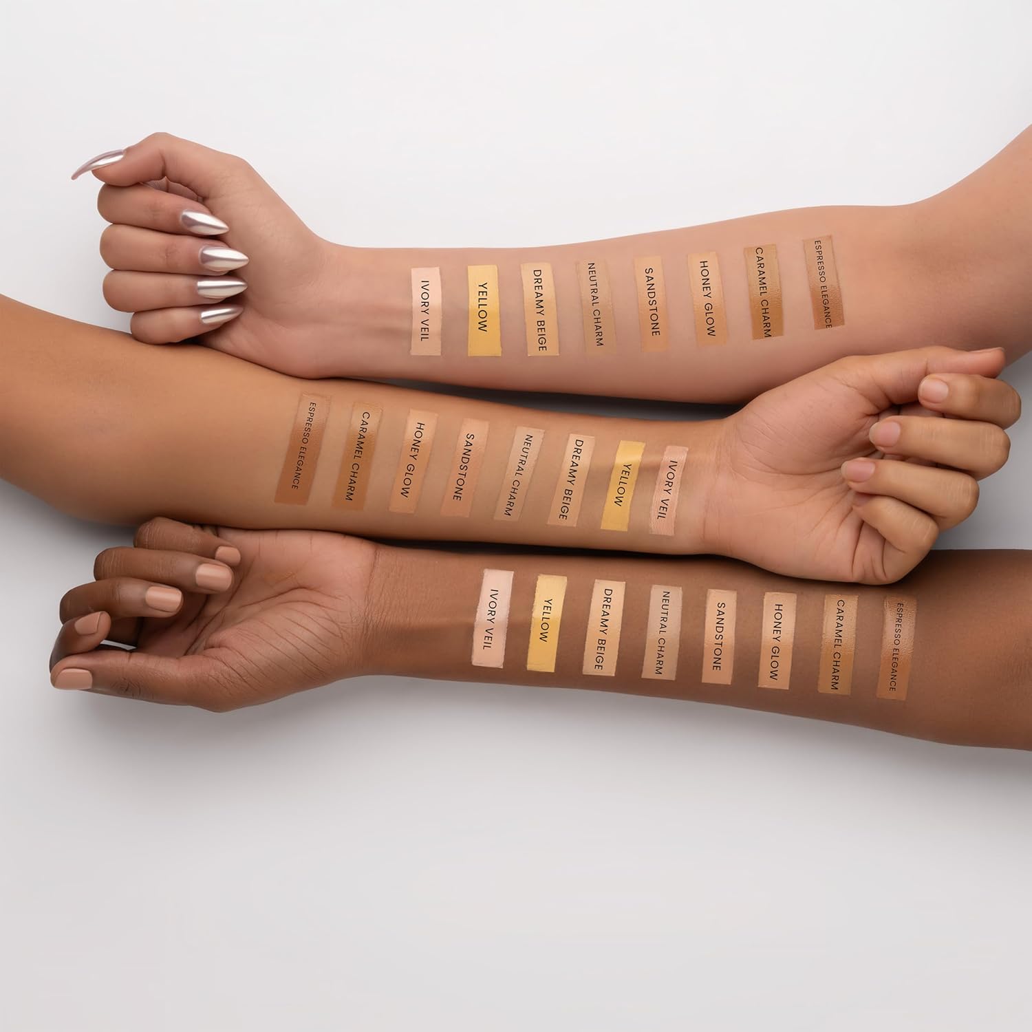MARS SPF50 PA++++ Cancel Concealer with Radiant Natural Finish (6.0 ml) (05-SANDSTONE) | Lightweight | Medium to High Coverage | Long-Lasting & Multi-Purpose | Crease Resistant