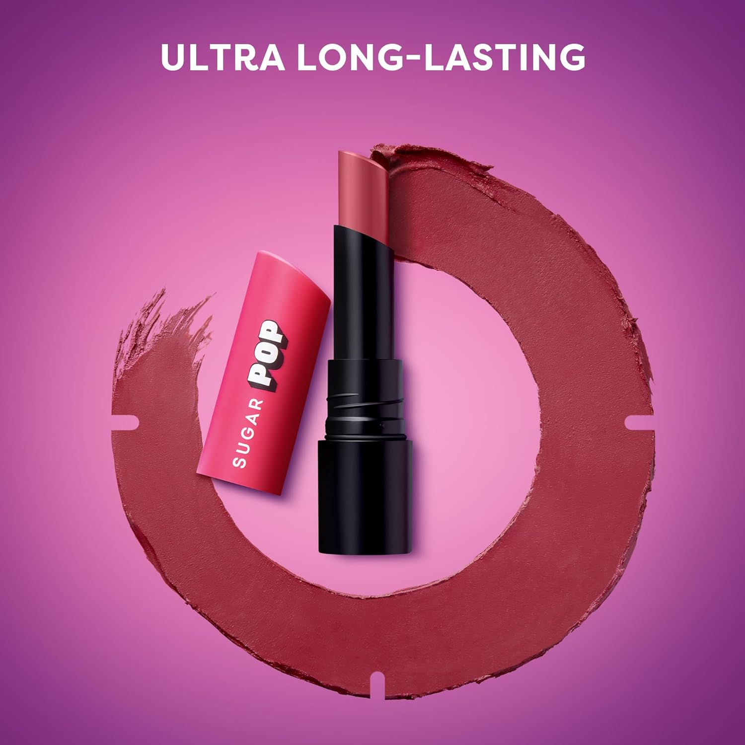SUGAR POP Ultrastay Transferproof Lipstick | Vitamin E | 100% Transferproof - 03 Coral Delight