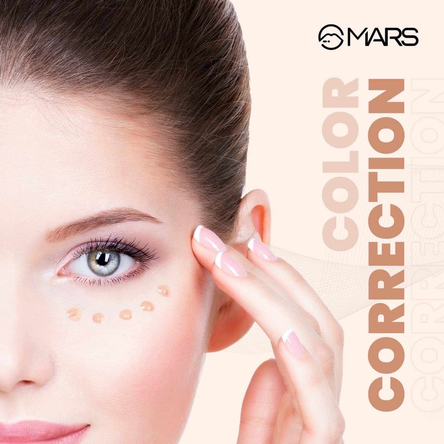 MARS BB Cream Lightweight Foundation | Blendable BB Cream for Women | Colour Correction for All Skin Types (30 ml) (03-MEDIUM)