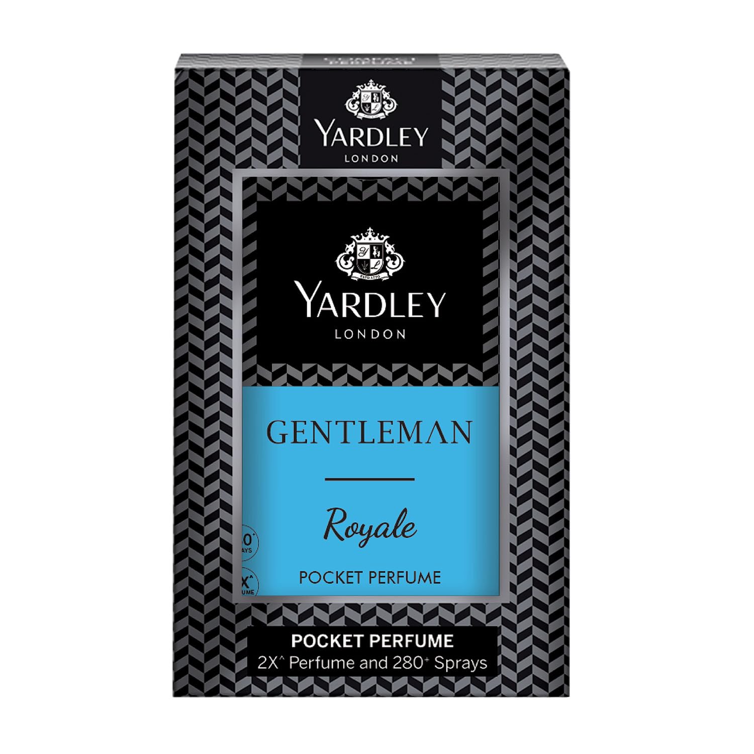 Yardley London Gentleman Royale Compact Perfume for Men, 18ml