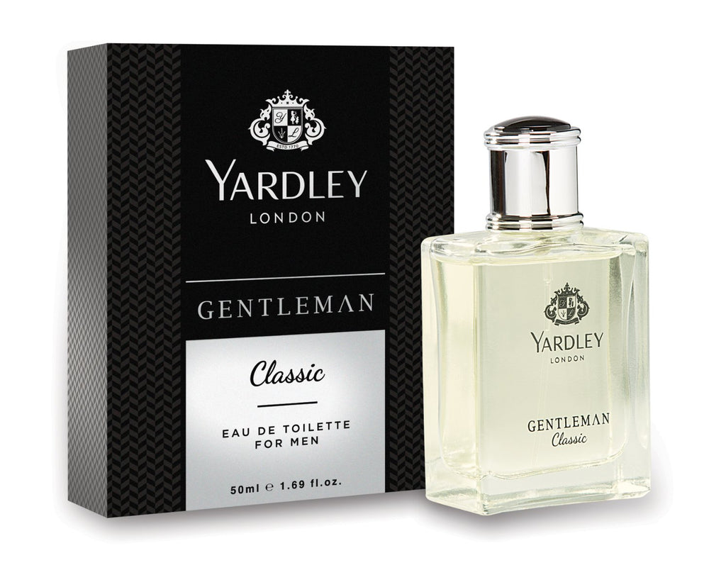Yardley London Gentleman Classic Perfume For Men (Eau De Toilette Spray - EDT) 50ml - Fresh Citrus