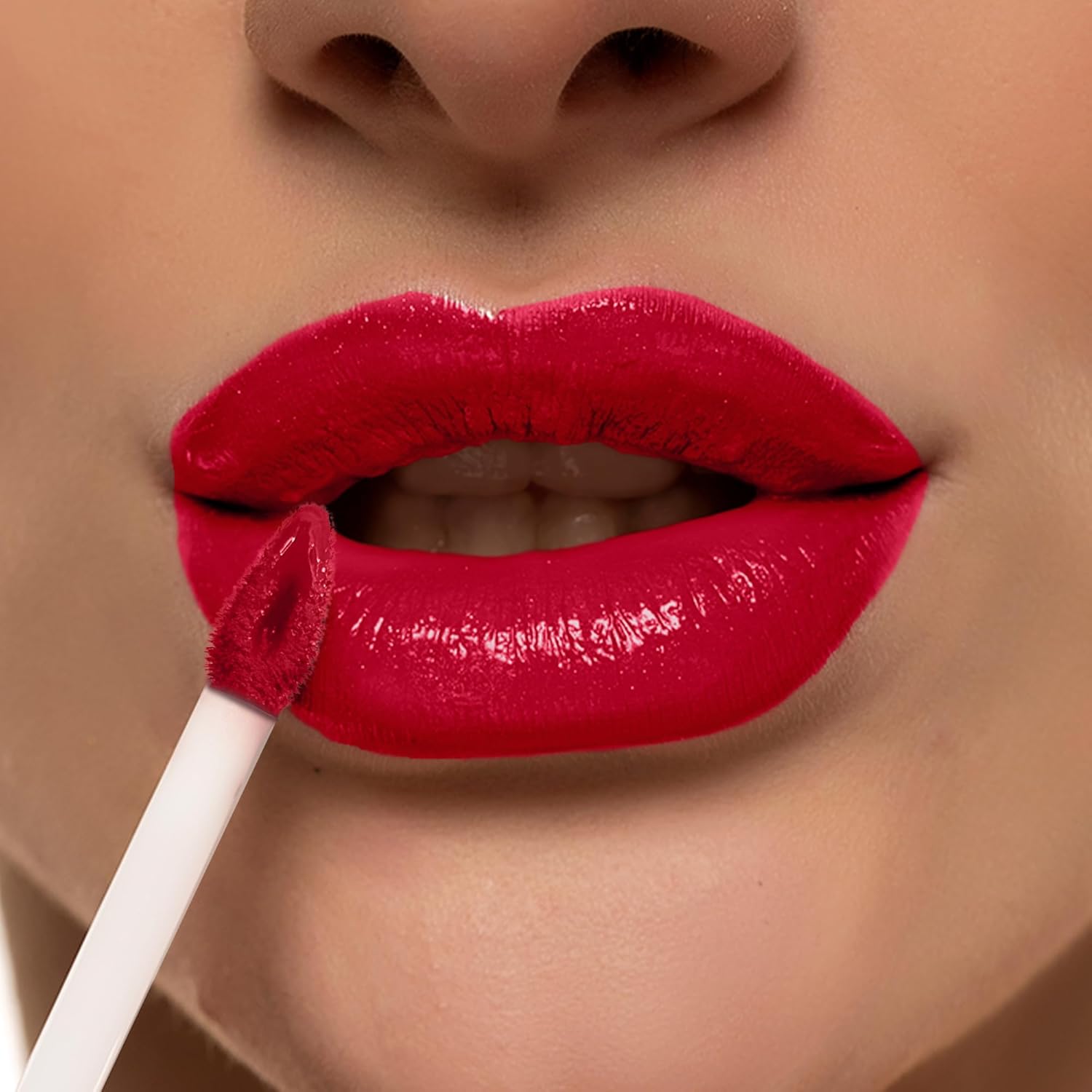 RENEE Gloss Stay Transfer-Proof Liquid Lip Color - Rosalia 3.5ml, Rich Intense Payoff High Pigment Super Glossy Finish, Waterproof, Smudge-proof, Lasts Up To 12 Hours, Enriched with Vitamin E & C