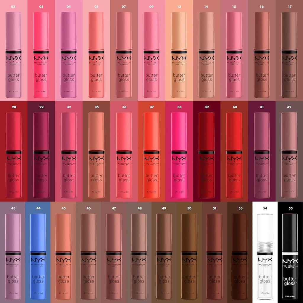 Nyx Professional Makeup Butter Lip Gloss, Sheer Finish - Ginger Snap, 8ml