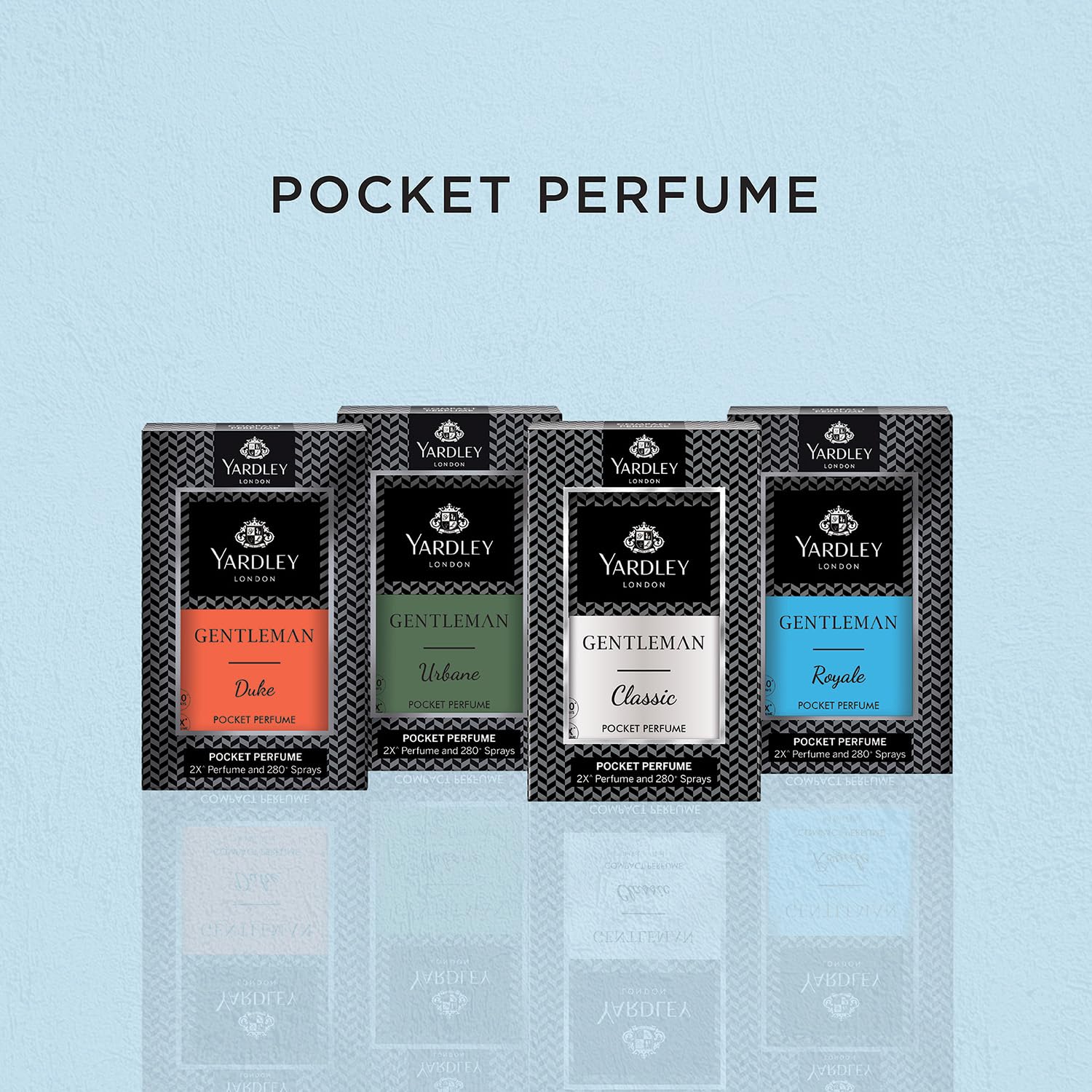 Yardley London Gentleman Royale Compact Perfume for Men, 18ml