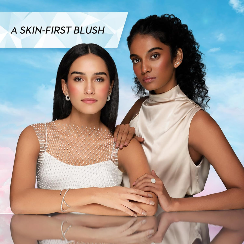 SUGAR Cosmetics Cloud Nine Niacinamide Glow Blush | Long lasting & Ultra-Pigmented | Dewy Finish | 7.6ml - 02 Peachy Parade