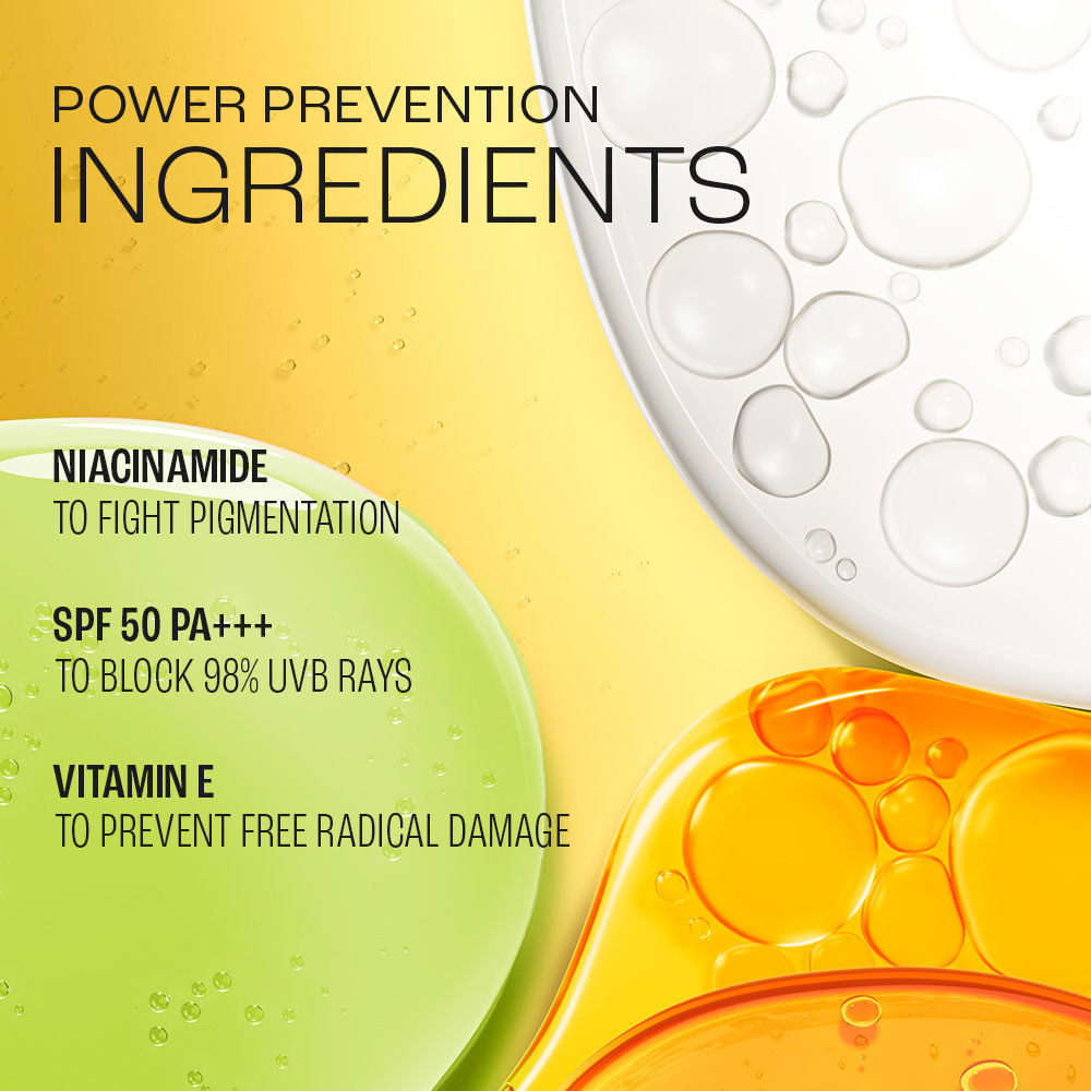 Lakme Matte Sunscreen SPF 50 PA+++, Niacinamide,UVA/B Protection,For Normal To Oily Skin