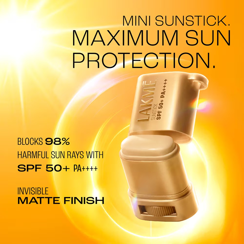 Lakme Sun Expert Invisible Sunstick SPF 50+ PA++++ (8g)