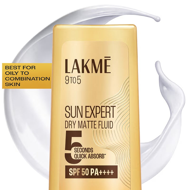 Lakme 5% Niacinamide & Vit C Water-Light Sunscreen Gel SPF 50 Pa++++For Oily Skin (56 g)